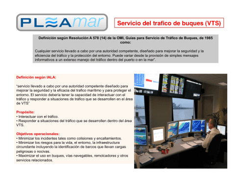 VTS definicion segun IALA